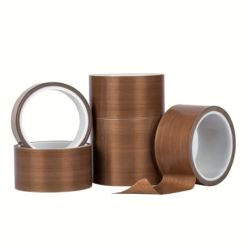 High Temp Teflon Tape 300C PTFE Cloth Heat Insulation Adhesive Strips