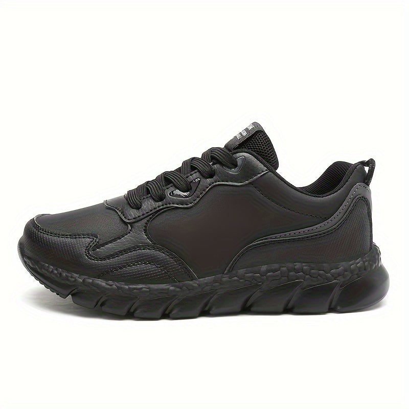 Waterproof Non-slip Running Shoes PU Leather Casual Sneakers Women's Footwear