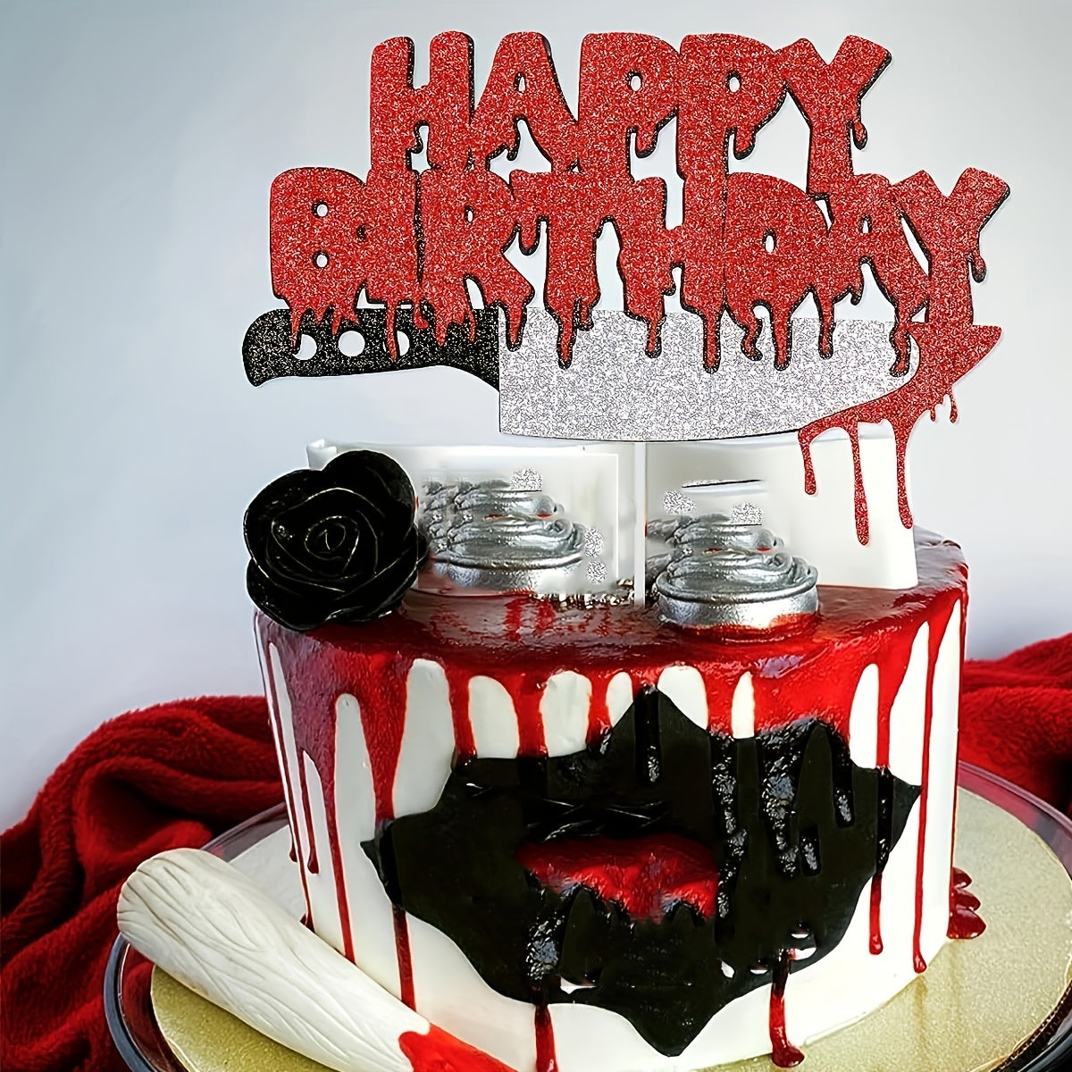 Halloween Horror Cake Insert