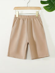 Boys Gym Workout Shorts Quick Dry Athletic Training Running Hiking Jogger