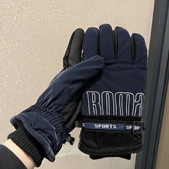 Winter Warm Riding Gloves Windproof Waterproof Coldproof Skiing Gloves