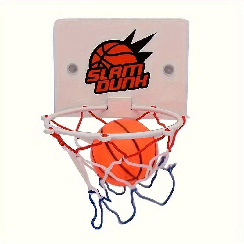 Mini Basketball Stand Set with Ball & Pump for Home & Office Fun