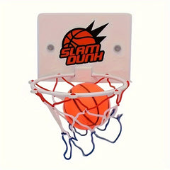 Mini Basketball Stand Set with Ball & Pump for Home & Office Fun