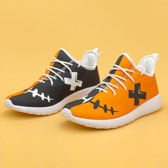 Ghost Face Print High Top Sneakers