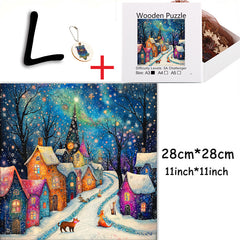 Architectural Landscape Wooden Jigsaw Puzzle