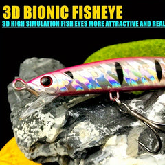 200mm 38g Minnow Fishing Lure Hard Bait Jerkbait for Seabass Tuna