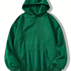 Women's Casual Solid Long Sleeve Pullover Hoodie Sweatshirt