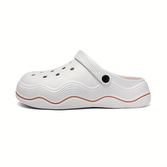 Men's Lightweight Comfy Cloud Clogs Hollow Out Non Slip Garden Shoes Summer