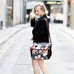 Floral Insulation Bag for Outdoors