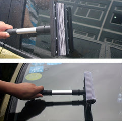 Detachable Double-sided Glass Wiper Long Handle Window Brush