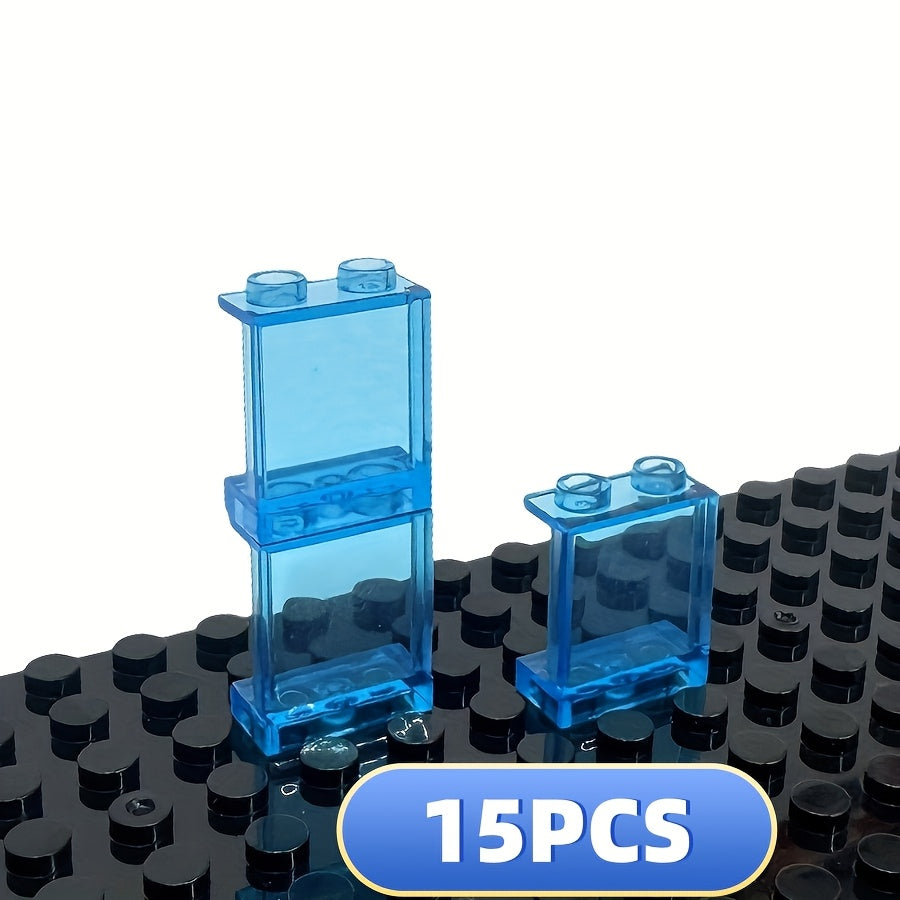 Transparent Building Blocks Set for Kids Play