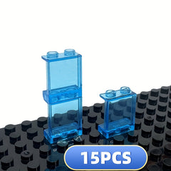 Transparent Building Blocks Set for Kids Play