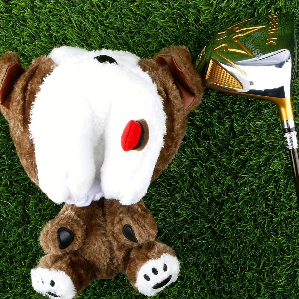 Puppy Shape Golf Club Driver Headcovers - Creative Headcover for Golf Clubs