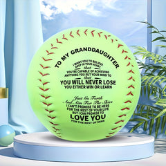Creative PU Baseball For Grandchildren Softball Birthday Holiday