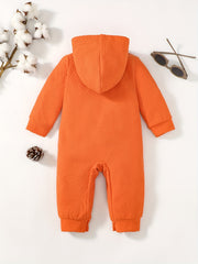 Baby Boys Knitted Hooded Long Sleeve Jumpsuit Kids Romper