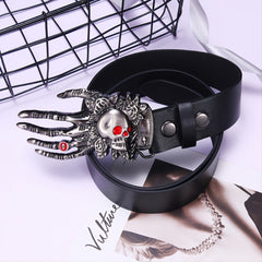 Men's Skeleton Hand Belt For Halloween Party