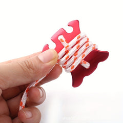 4pcs Outdoor Tent Wind Rope Buckle Curved Rope Winder