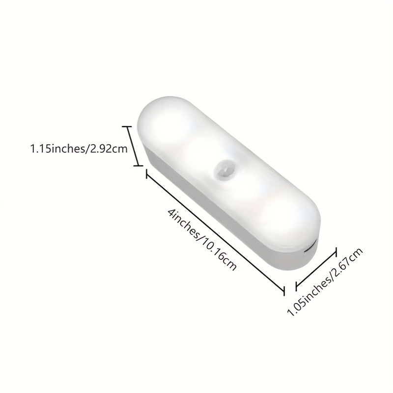2pcs Human Body Sensing Light Strip for Corridor Staircase