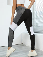 High Waist Workout Leggings With Pocket - Yoga Gym Athletic Tight Pant