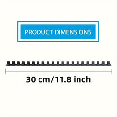 10pcs 21 Ring Plastic Binding Comb 20pcs Capacity Combed Binding Spine