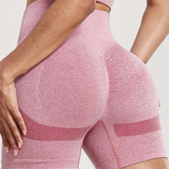 High Waist Sporty Shorts Butt Lifting Workout Short Women's Activewear