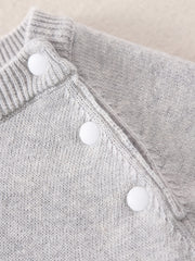 Baby Boys Knit Romper Heart Print Autumn Spring Kids Clothes