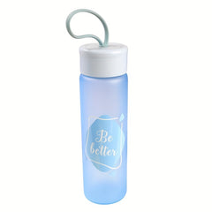 360ml Frosted Water Bottle Leakproof Portable Outdoor Sports Camping Running Fit