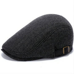 Vintage Beret Men Sunblock Anti Sun Hat for Autumn Winter
