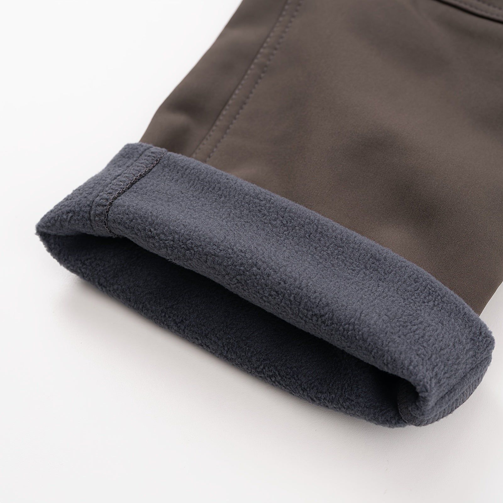 Men's Winter Work Trousers Plus Velvet Warm Cargo Pants