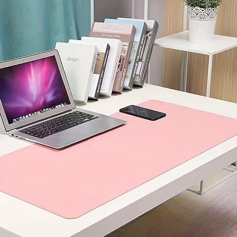 Medium Anti-slip Leather Mouse Pad Car Line Process Office Desk Pad