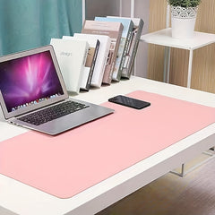 Medium Anti-slip Leather Mouse Pad Car Line Process Office Desk Pad