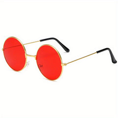 Hippie Round Sunglasses Retro 90s Style