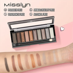 Nude Eyeshadow Palette Matte Shimmer Shades