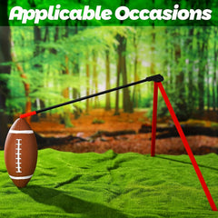 2pcs Football Kicking Tees Portable Holder Stand for Football Training