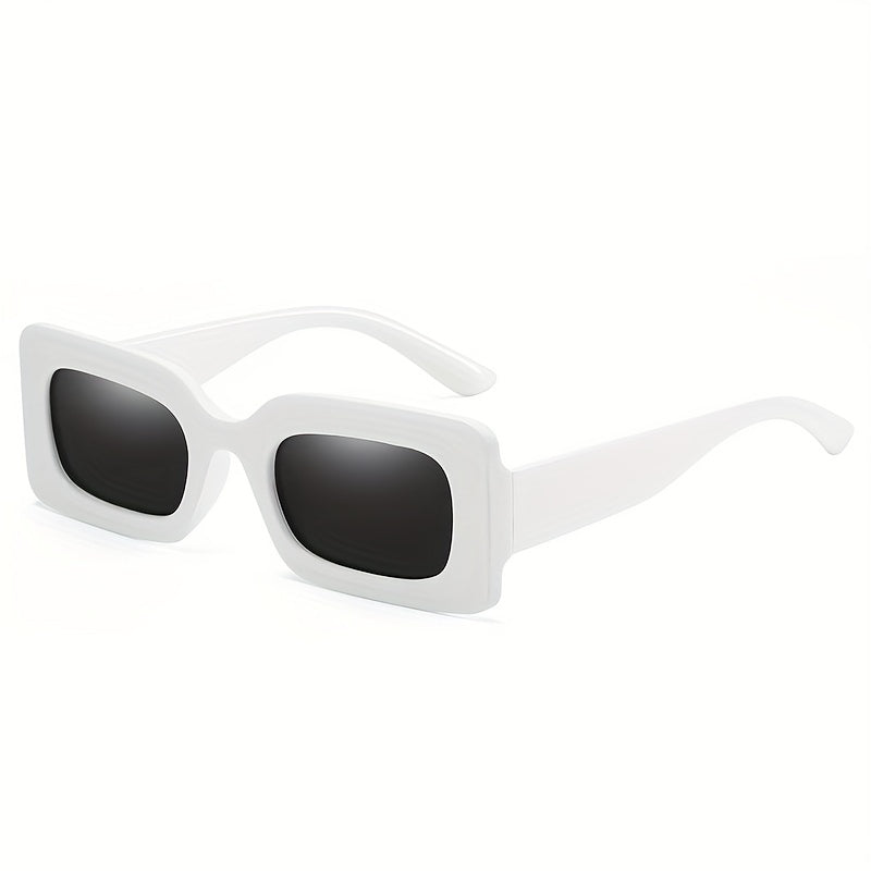 Men's Vintage Candy Small Square Frame Polarized Sunglasses UV Protection
