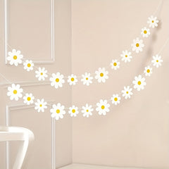 Daisy Bohemian Banner Party Decoration