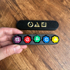 Jacks Mini Game Set Gonggi Traditional Squid Toy Exercises Hand Eye Coordination