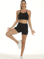Women's Gym Short Pants High Waist Stretch Fitness Workout
