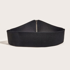 Elastic Zipped Waist Belt Punk Y2K Corset Studded Belt
