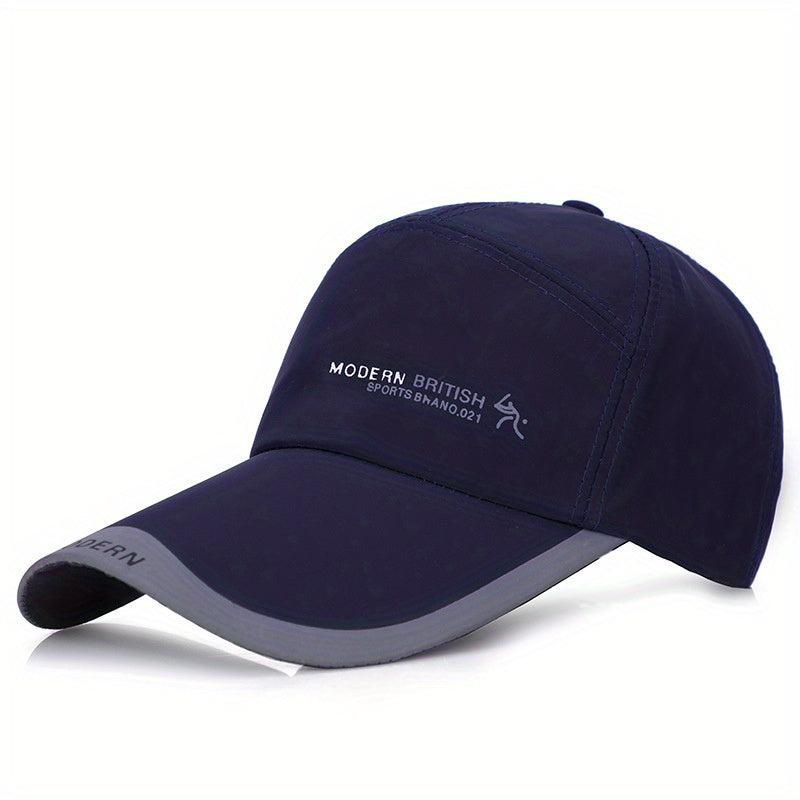 Unisex Hat Plain Curved Sun Visor Hat Outdoor Dustproof Baseball Cap