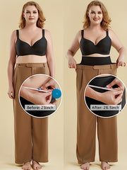 Lace Trim Shaping Shorts High Waist Seamless Tummy Control Shorts
