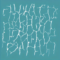 Wall Crack Plastic Stencil for DIY Scrapbooking Paper Card Decoration