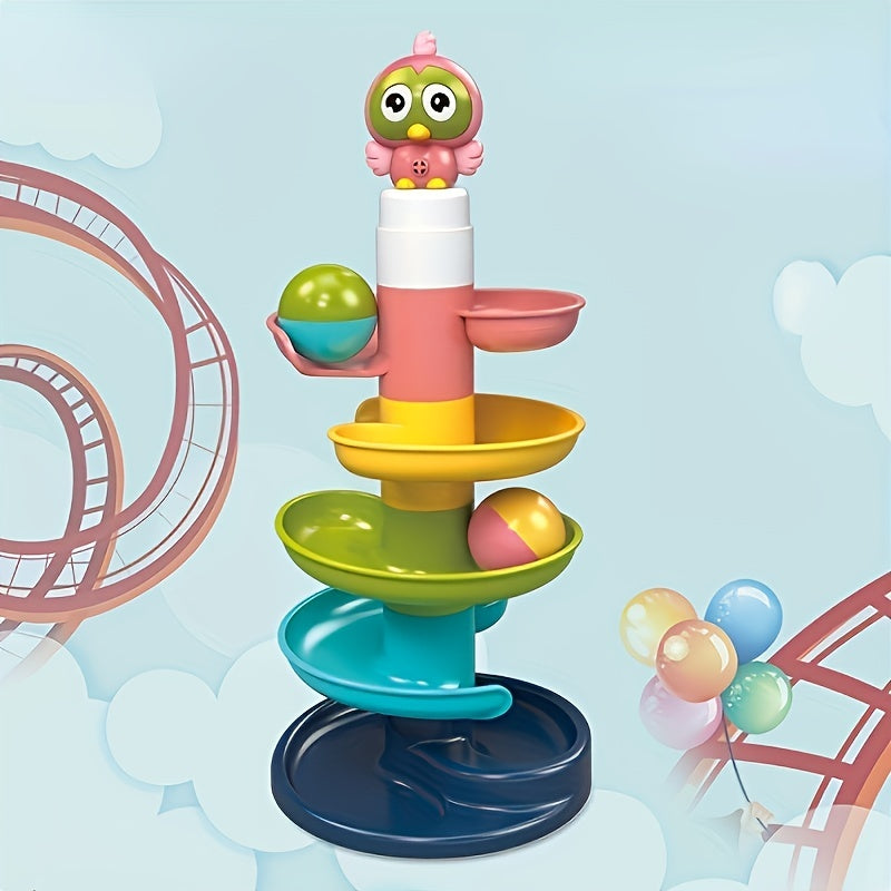 Early Education Toy Set: Circle Bird Track Puzzle
