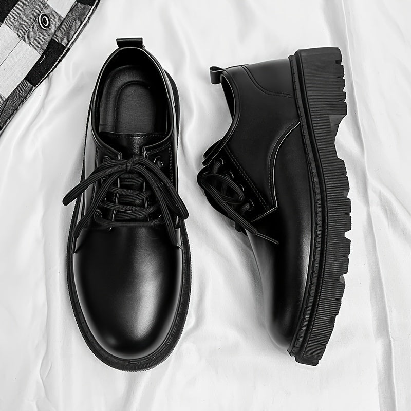 Men's Classic Round Toe Dress Shoes For Wedding