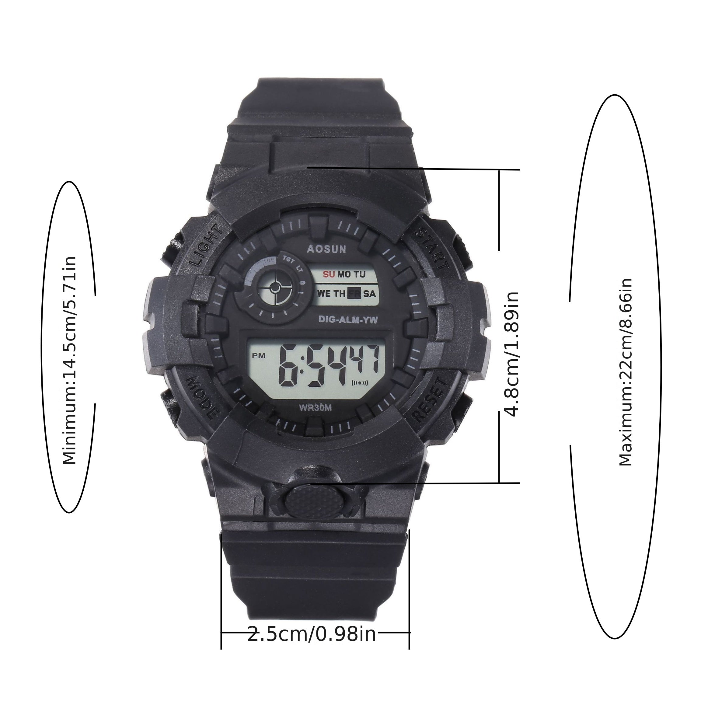 Boys Multifunctional Sports Chronograph Watch