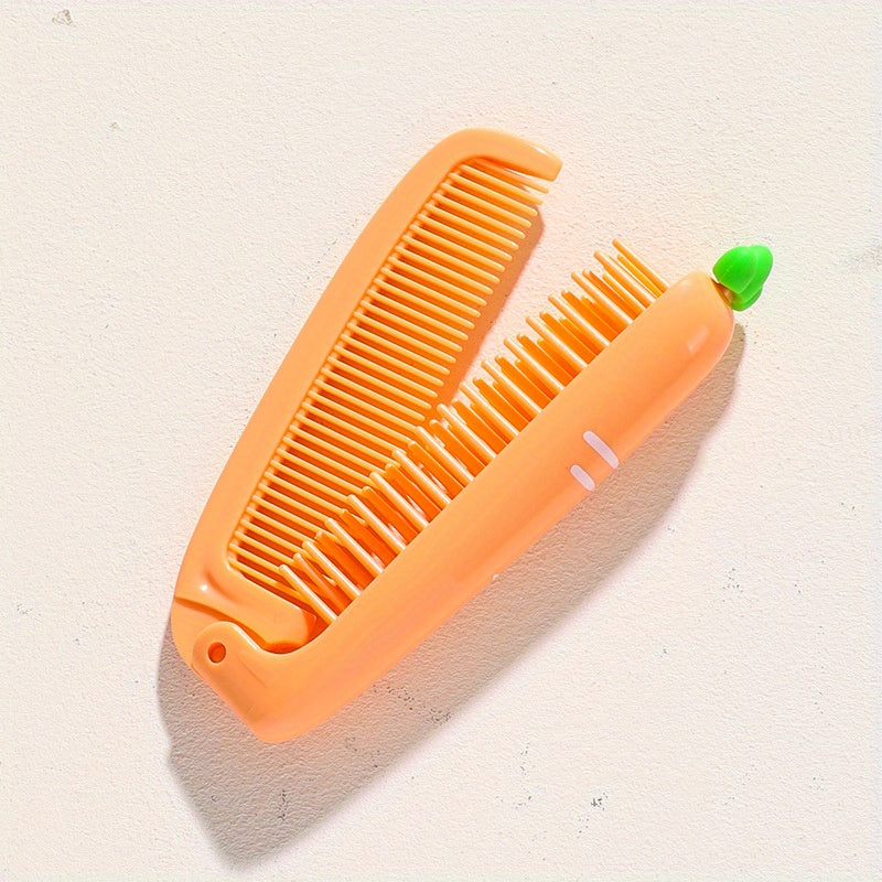 Foldable Travel Hair Comb Portable Anti Static Hairdressing Styling Tool
