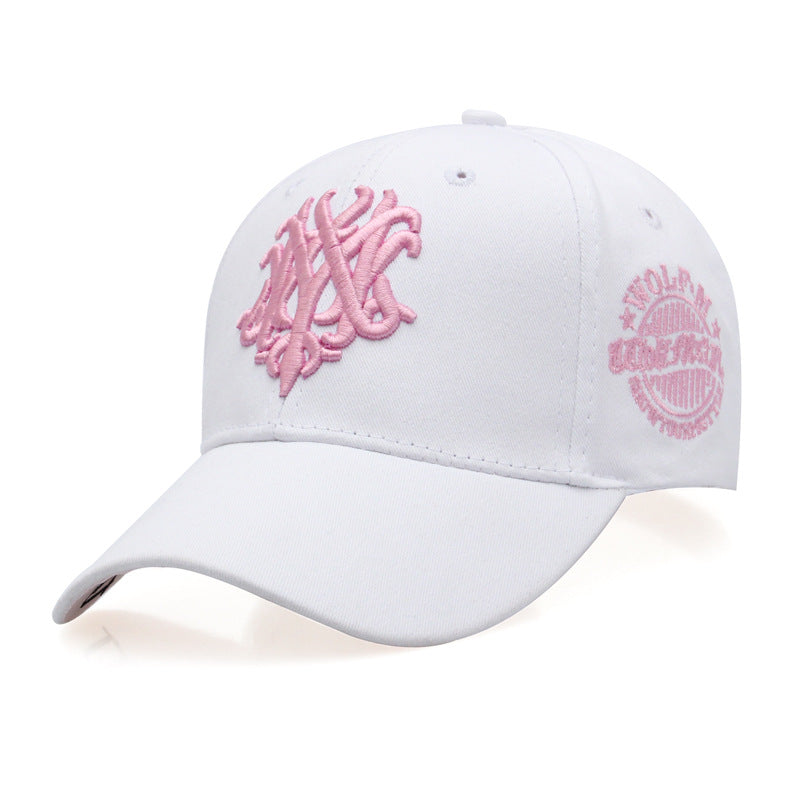 Men's Outdoor Sunshade Peaked Cap Women's Curved Brim Hat