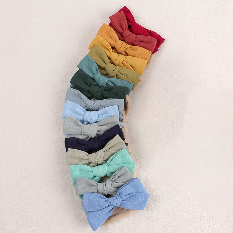 30pcs Bow Headbands Baby Girls Hair Accessory Newborns Infants Toddlers