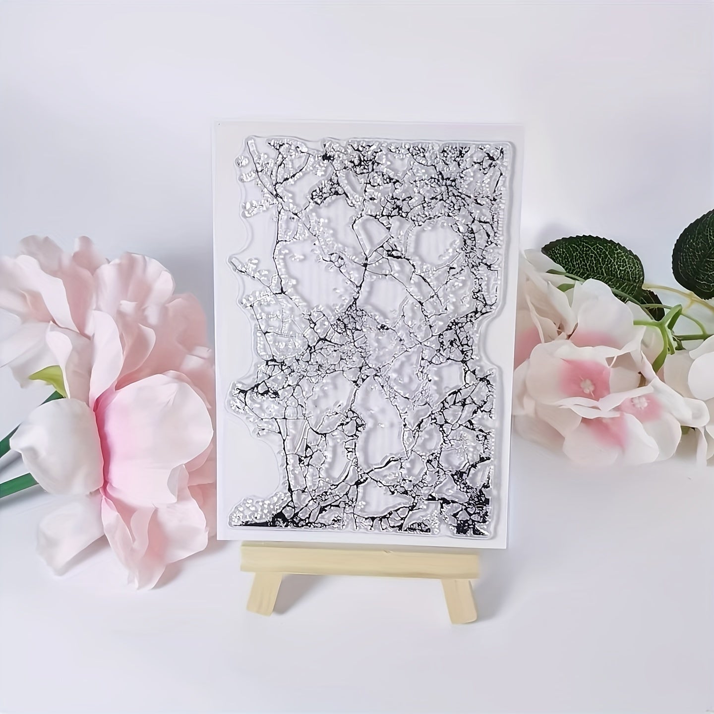 Holiday Art Pattern Clear Stamp for Card Making DIY