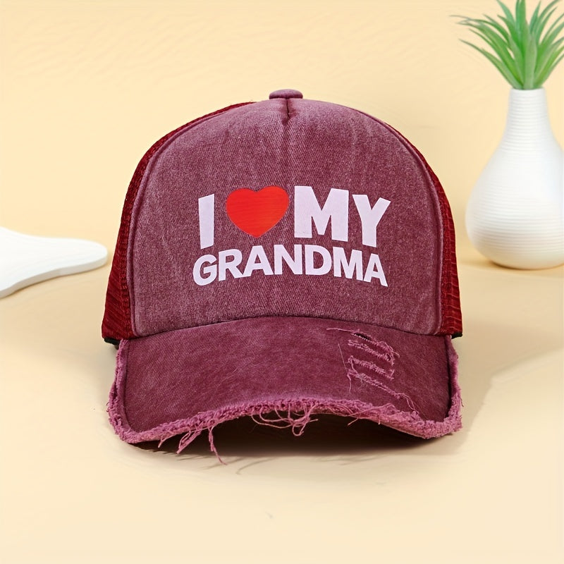 Vintage Distressed Washed Baseball Cap Unisex Dad Hat